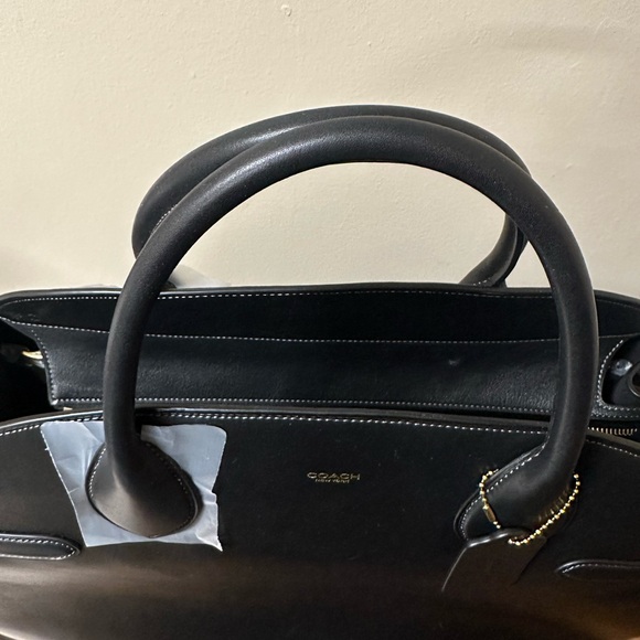 Coach - Empire Carryall 48 - Black - NWT - missing long strap!Please see details - Picture 7 of 11